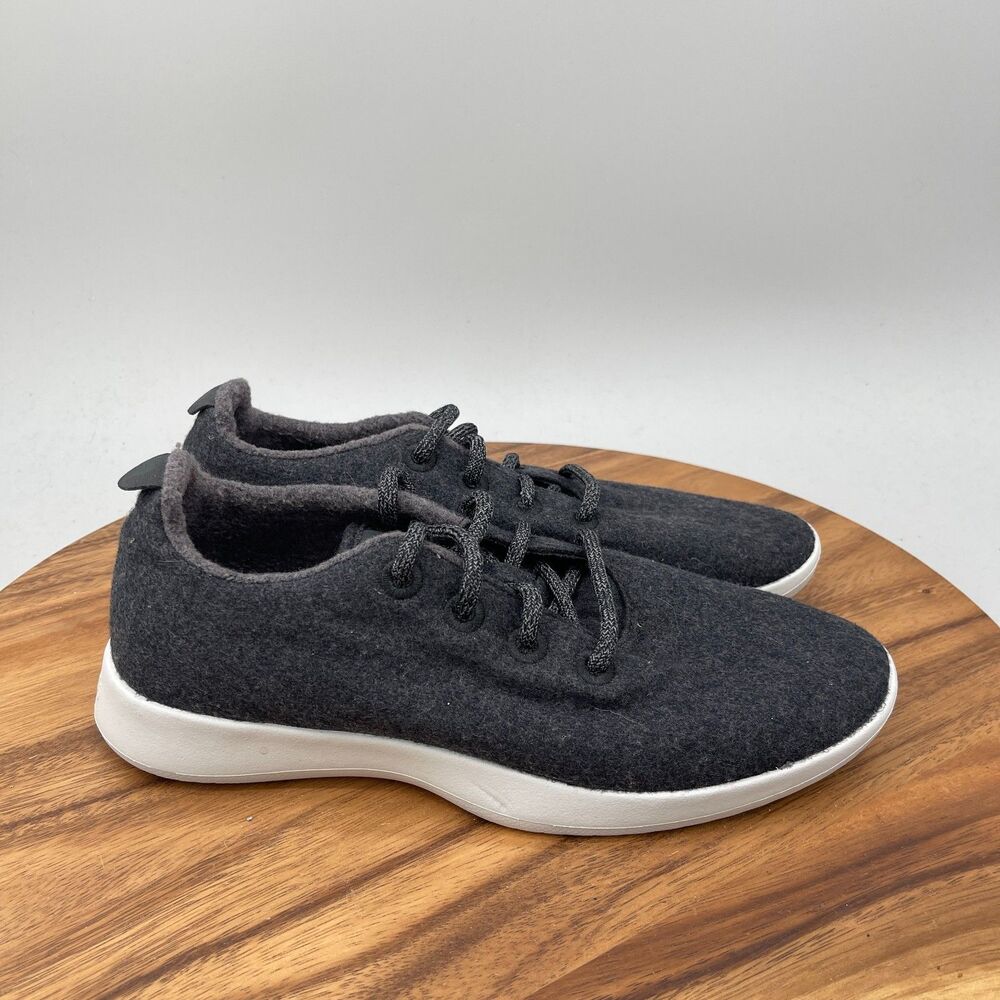 Allbirds Wool Runners Shoes Mens Size 9 Dark Gray Running Comfort Casual Walking
